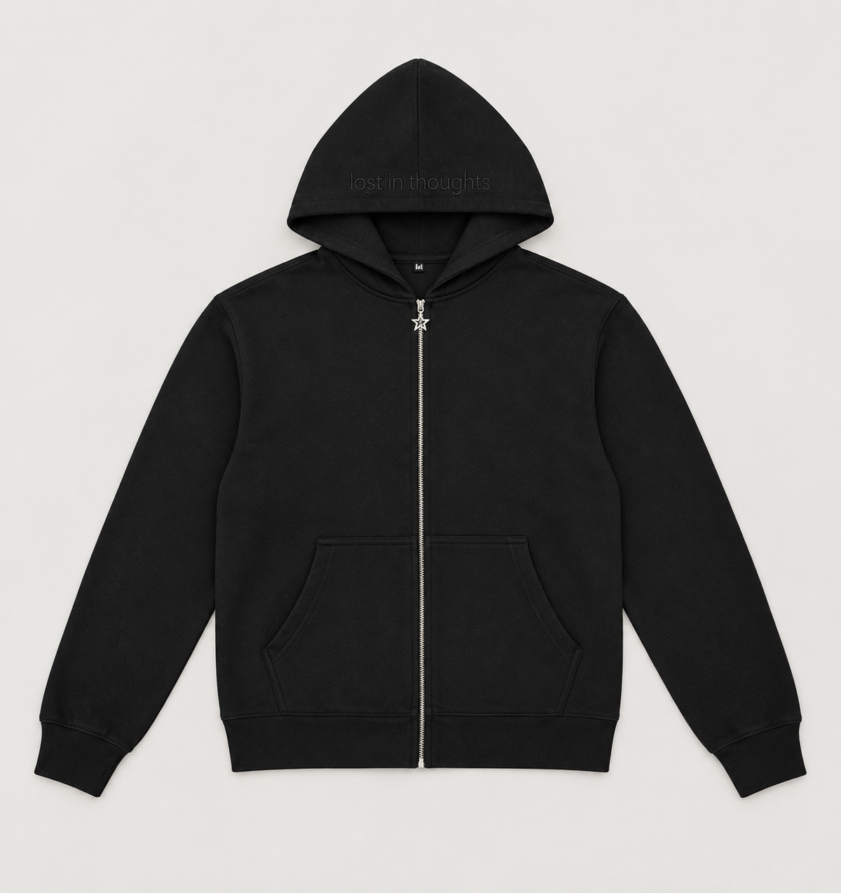 Black zip up