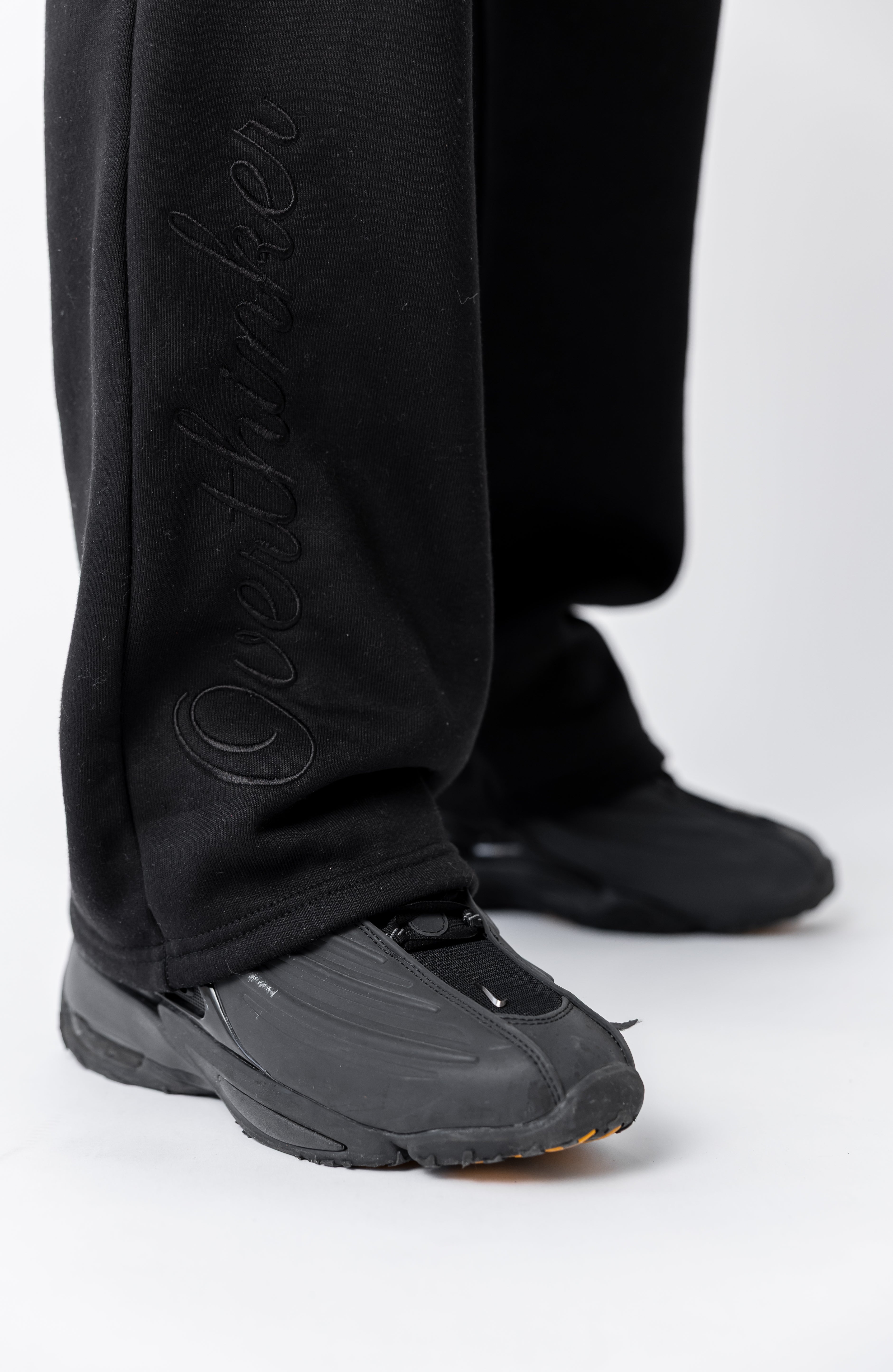 Matte Black rope sweatpants