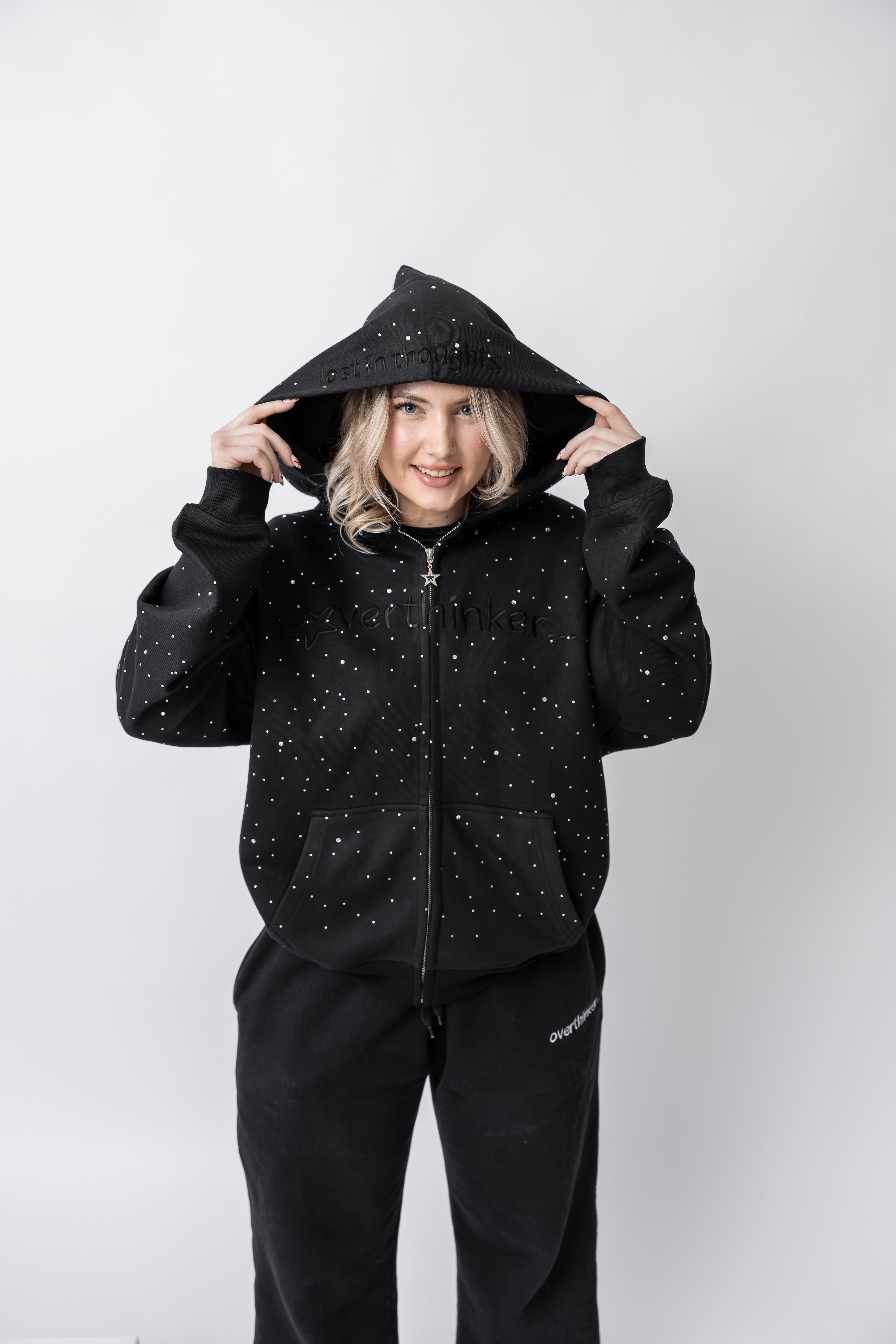 "StarryNight" zip up hoodie