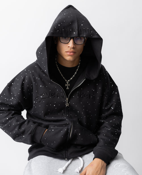 "StarryNight" zip up hoodie