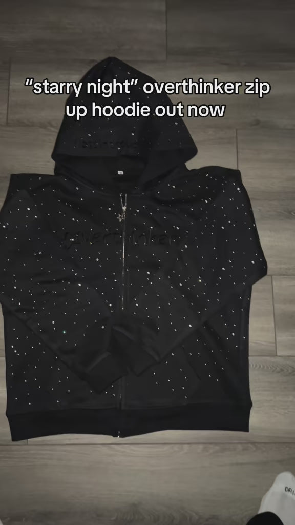 "StarryNight" zip up hoodie